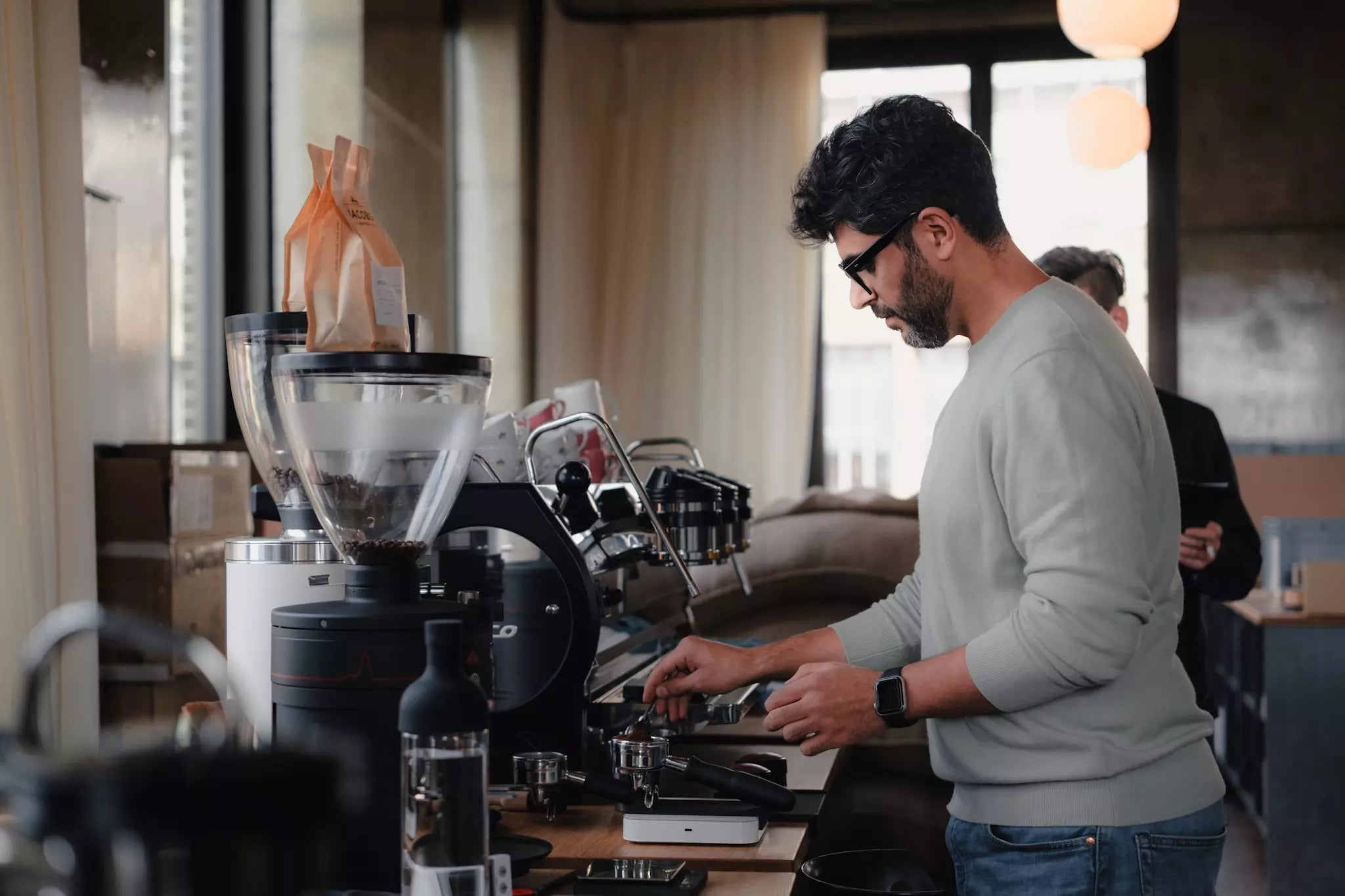 Vorbereitung Deutsche Baristameisterschaft 