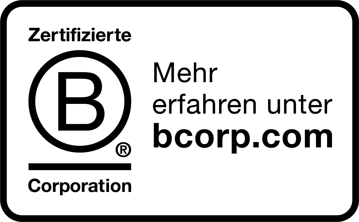 B Corp zertifiziert