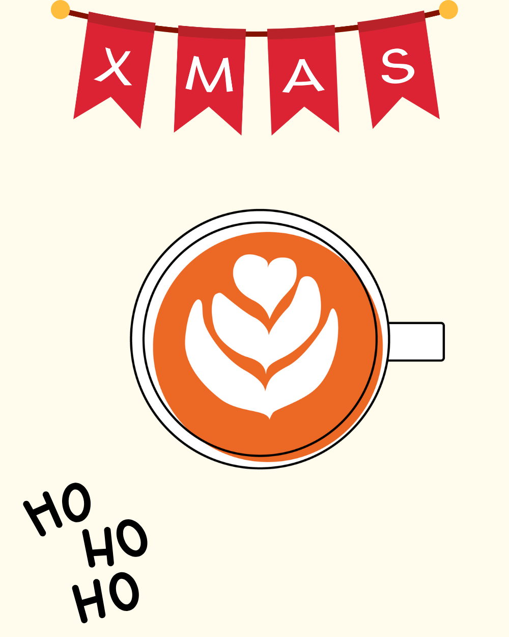 Christmas Latte Art Kurs