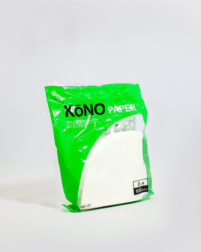 KONO Meimon V60 Papierfilter (grün, blau, rot) 100 Stück KŌNO - Johann Jacobs Haus